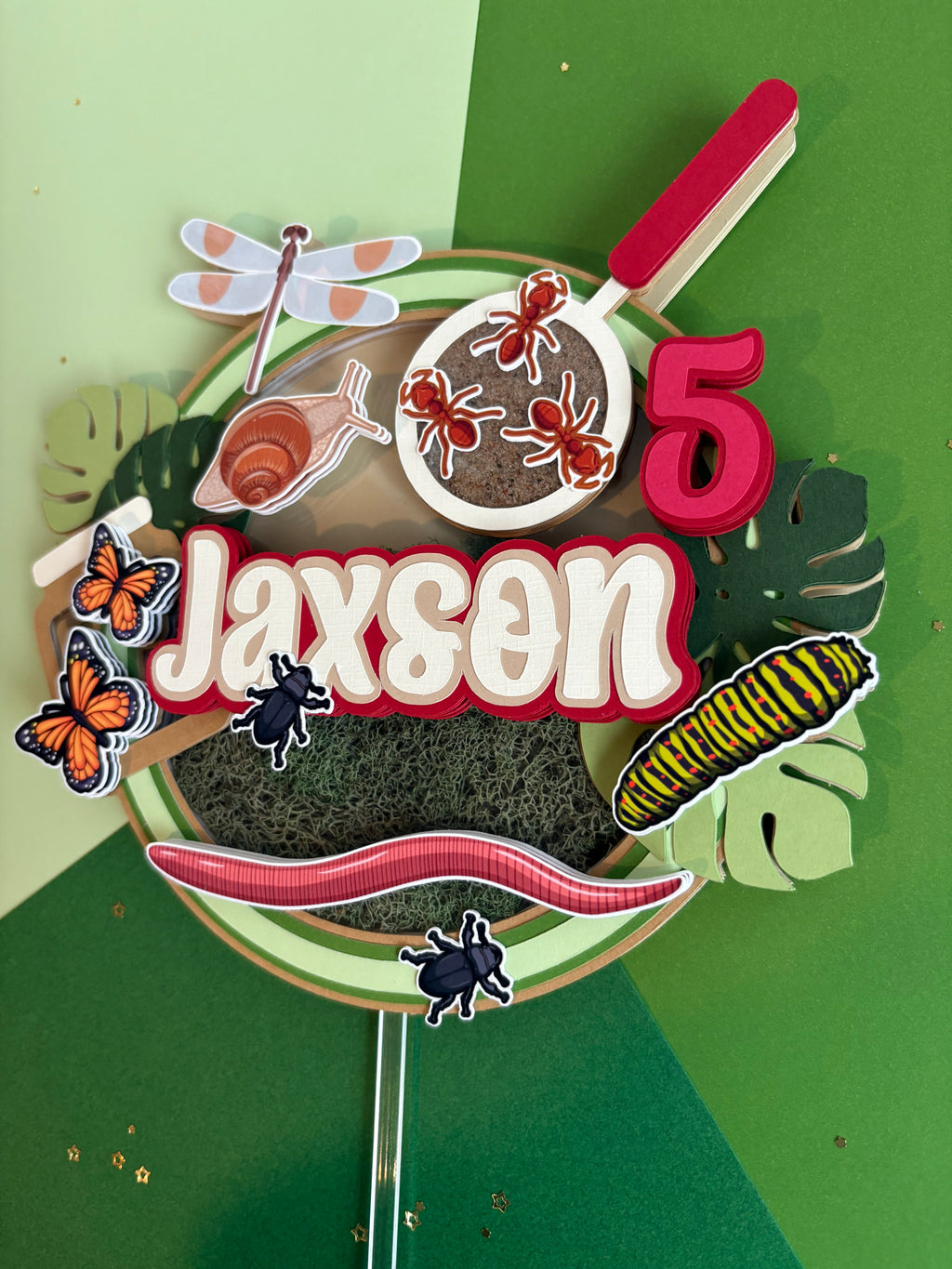 Bug Cake Topper
