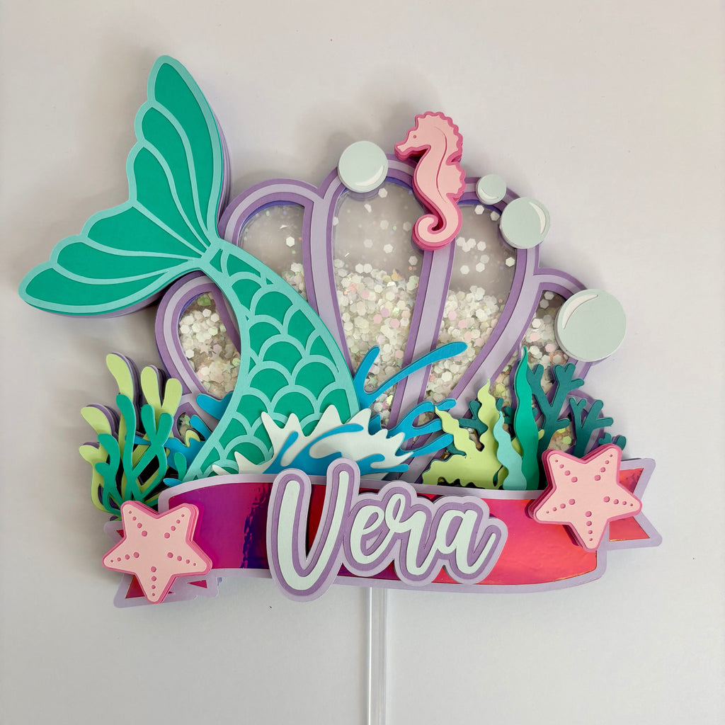 Mermaid Cake Topper