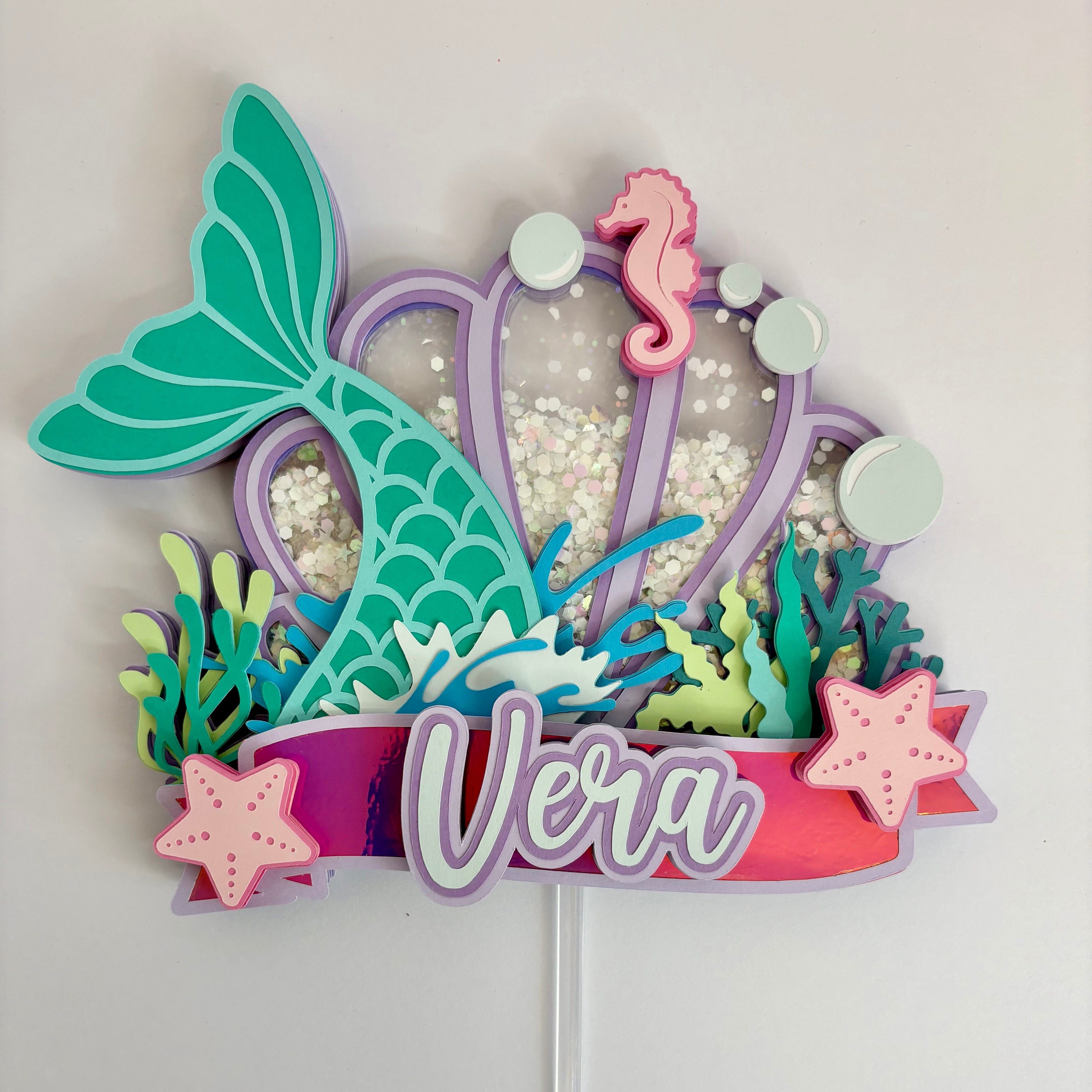 Mermaid Cake Topper