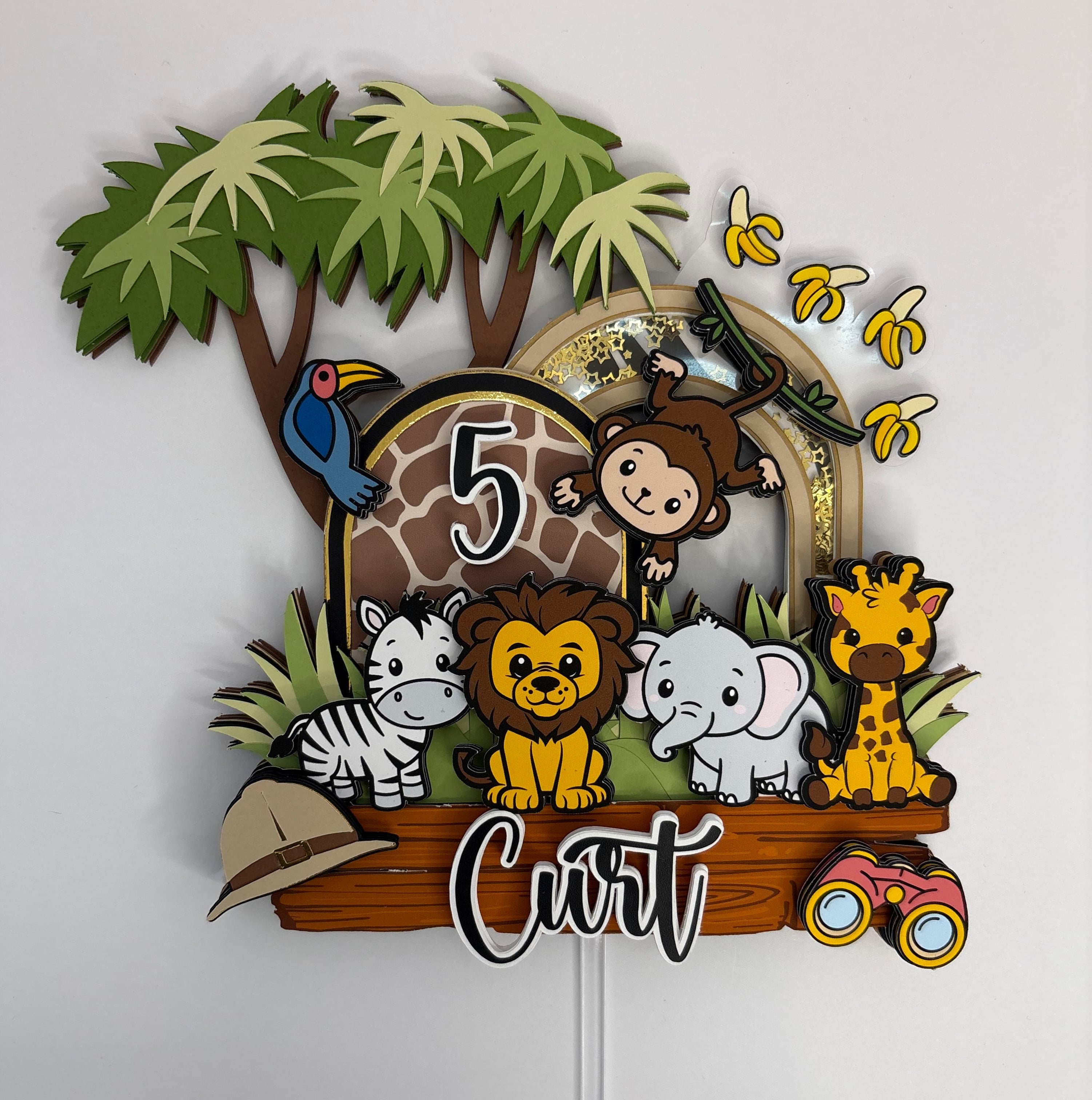 Safari Cake Topper