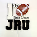 First Year Down Cake Topper