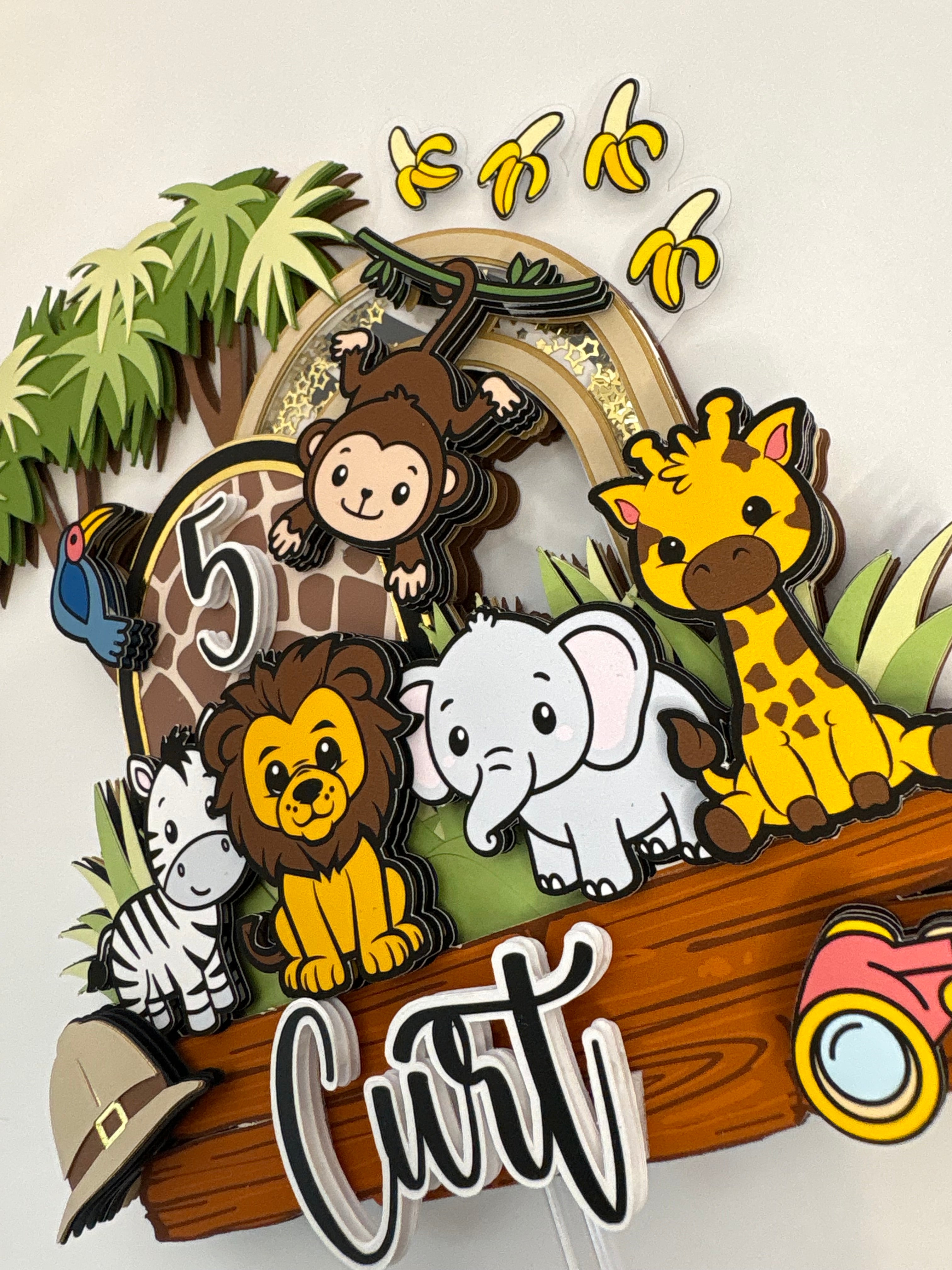 Safari Cake Topper