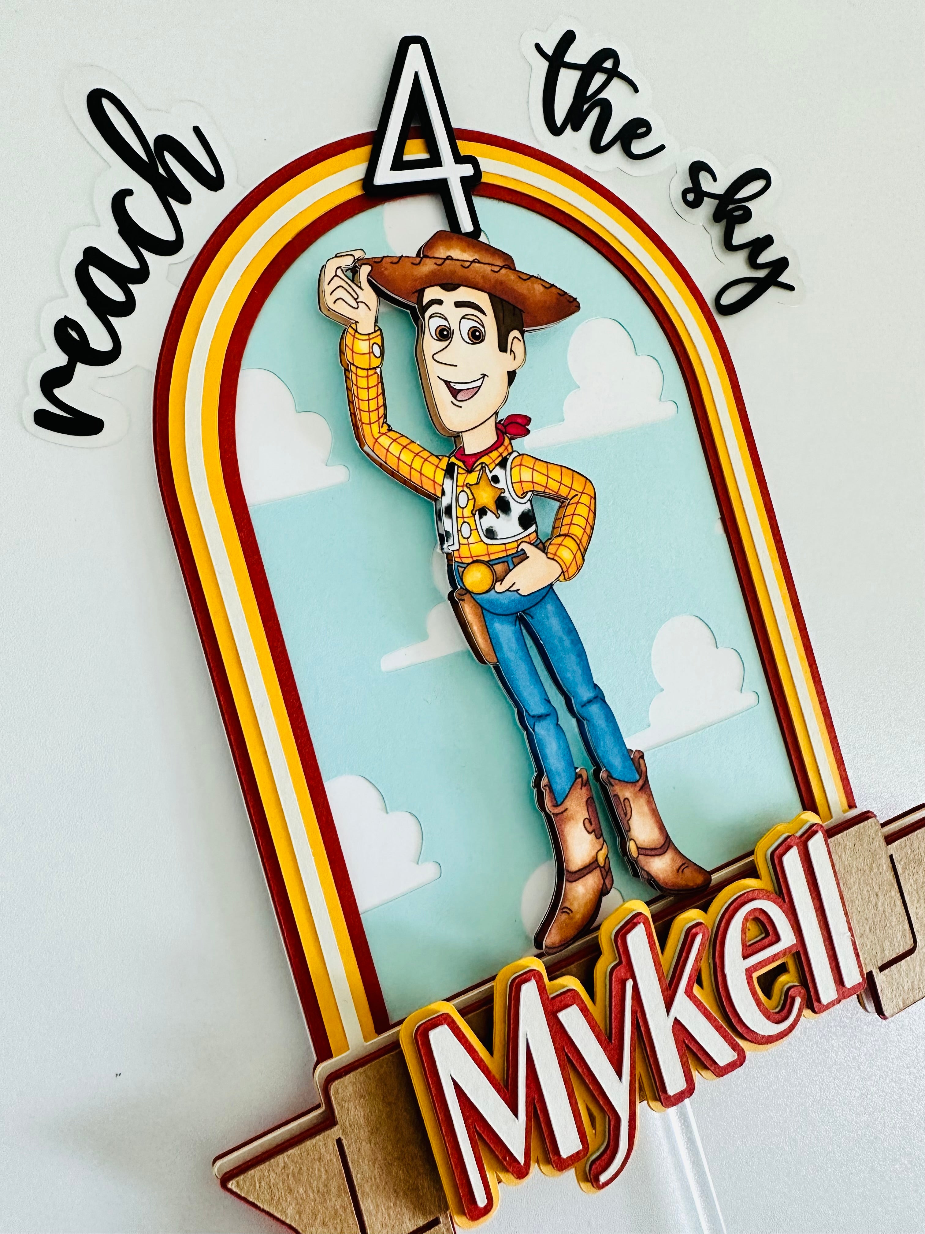 Woody Toy Story Cake Topper